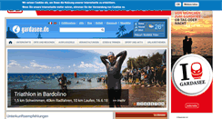 Desktop Screenshot of gardasee.de