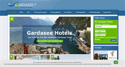 Desktop Screenshot of gardasee.at